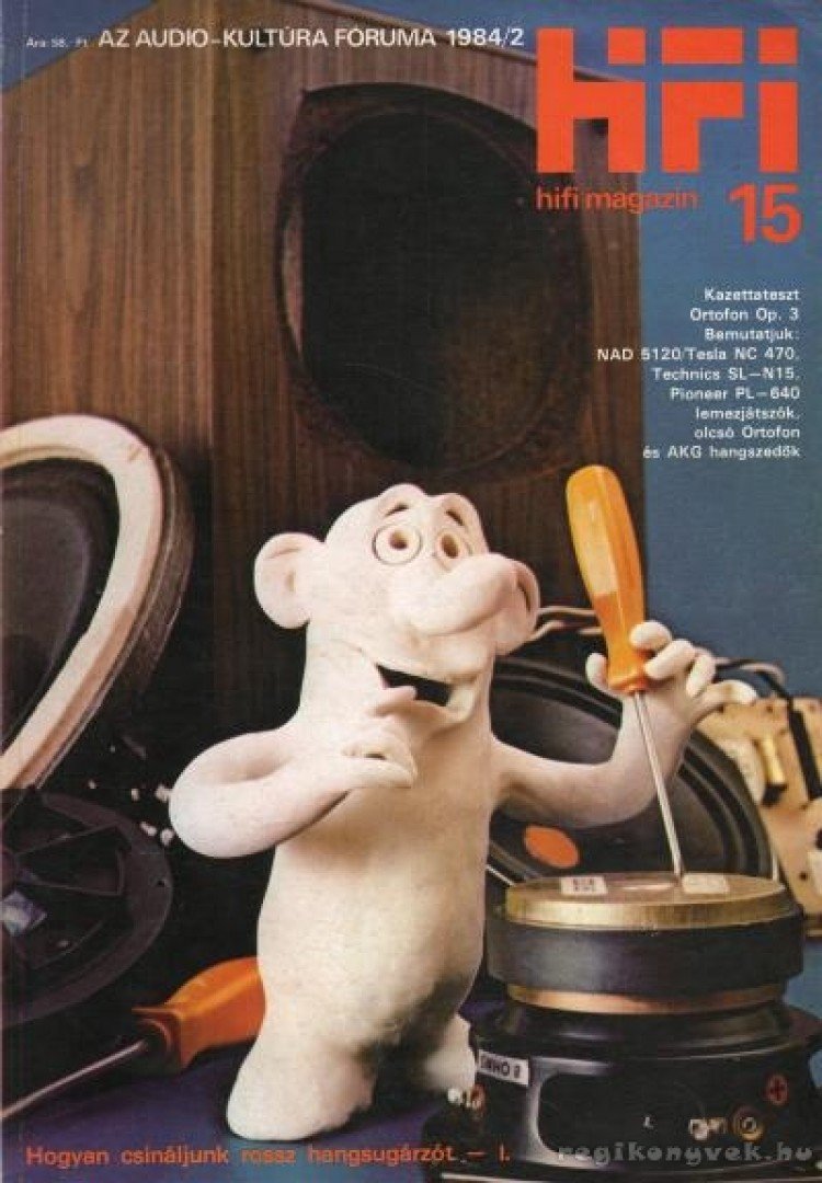 DARVAS LÁSZLÓ - Hifi magazin 15. 1984/2. [antikvár]