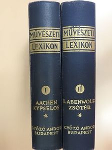 Művészeti lexikon I-II. [antikvár]