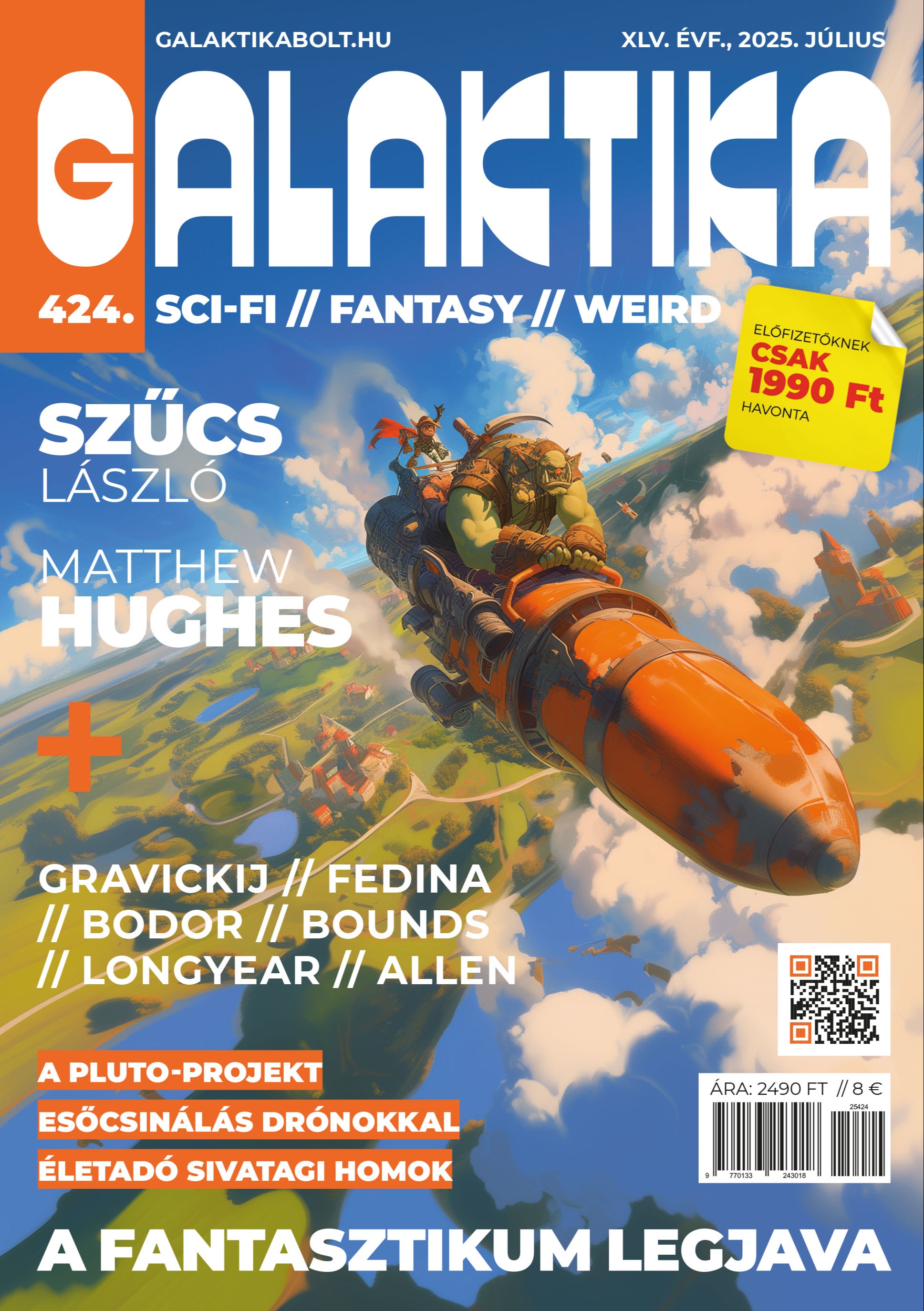 Katalin (főszerk.) Mund - Galaktika 424 [eKönyv: pdf]