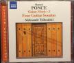 PONCE - FOUR GUITAR SONATAS ,CD