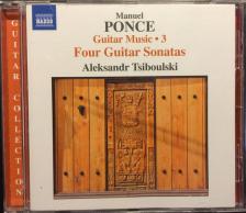 PONCE - FOUR GUITAR SONATAS ,CD