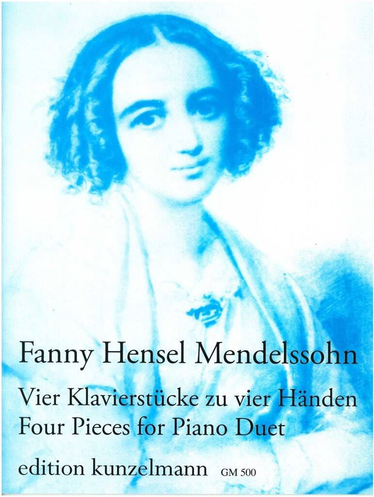 MENDELSSOHN HENSEL, FANNY - VIER KLAVIERSTÜCKE ZU VIER HAENDEN (IRENE PATAY)