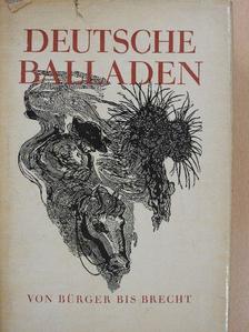 Bertolt Brecht - Deutsche Balladen [antikvár]