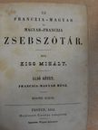 Karády Ignácz - Uj franczia-magyar és magyar-franczia zsebszótár I-II. [antikvár]