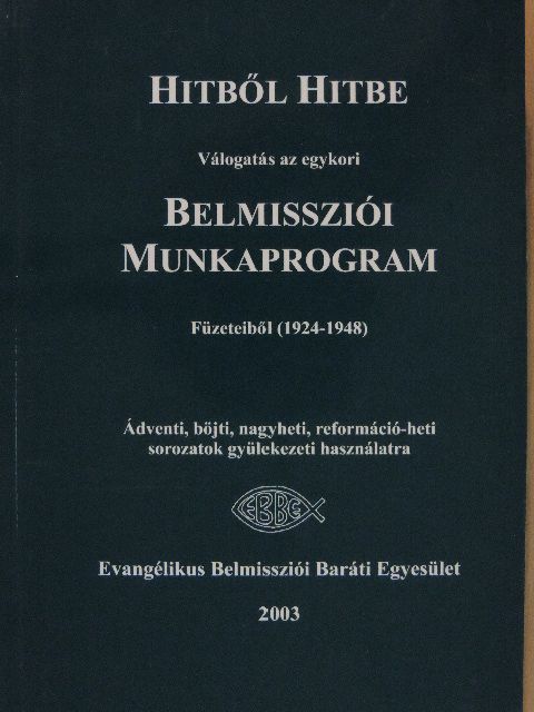 Büki Jenő - Hitből Hitbe [antikvár]
