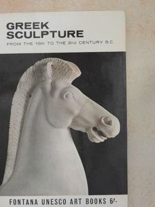 Francois Chamoux - Greek Sculpture  [antikvár]