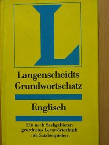 Langenscheidts Grundwortschatz Englisch [antikvár]