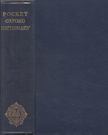 F. G. Fowler, H. W. Fowler - The Pocket Oxford Dictionary of Current English [antikvár]
