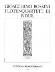 ROSSINI - FLÖTENQUARTETT III B-DUR (FÖRSTER)