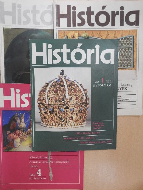 Bácskai Vera - História 1985. (nem teljes évfolyam) [antikvár]