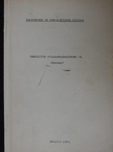 Dr. Kereszturi Ferenc - Vendéglátás vállalatgazdaságtana II.  [antikvár]