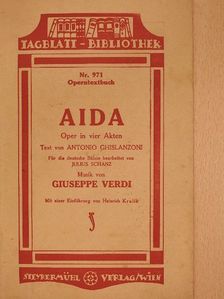 Antonio Ghislanzoni - Aida [antikvár]