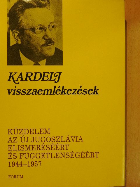 Edvard Kardelj - Visszaemlékezések [antikvár]