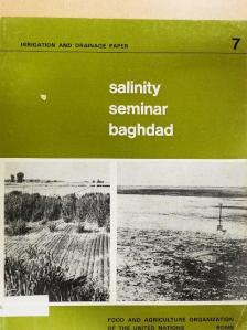 Salinity seminar, Baghdad [antikvár]