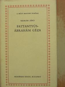 Terplán Zénó - Pattantyús-Ábrahám Géza [antikvár]