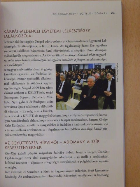 Benedek Elek - Szeged-Csanádi Egyházmegye Toronyirány Kalendárium 2017 [antikvár]