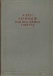 Jung,Walter - Kleine grammatik der deutschen sprache [antikvár]