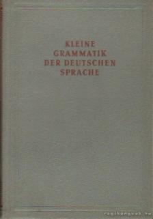 Jung,Walter - Kleine grammatik der deutschen sprache [antikvár]