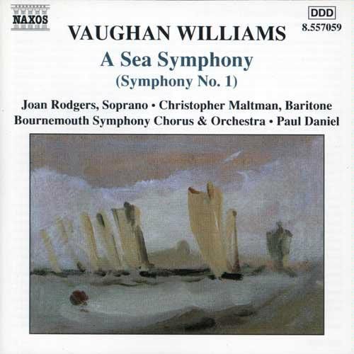 VAUGHAN-WILLIAMS - A SEA SYMPHONY (SYMPHONY NO.1) CD PAUL DANIEL