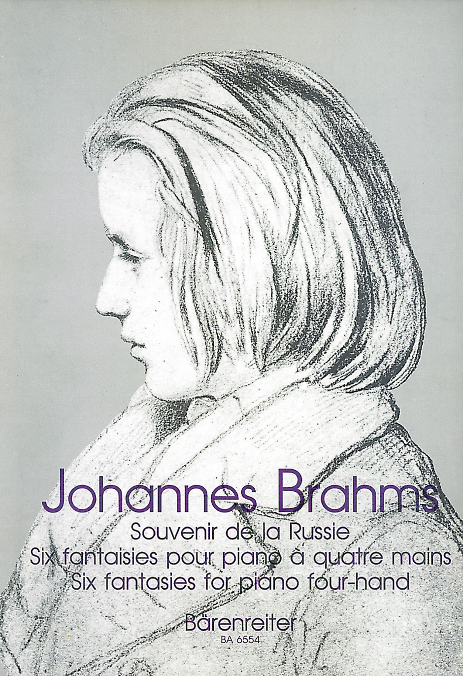BRAHMS... - SOUVENIR DE LA RUSSIE SIX FANTASIES FOR PIANO FOUR-HAND (MICHAEL TÖPEL)