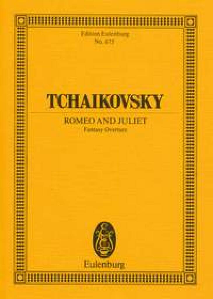 CSAJKOVSZKIJ / TCHAIKOVSKY - ROMEO AND JULIET FANTASY OVERTURE POCKET SCORE