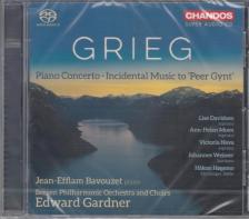 GRIEG - PEER GYNT/PIANO CONCERTO,SACD DAVIDSEN MOEN BAVOUZET GARDNER