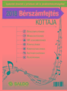 Bérszámfejtés kottája 2018