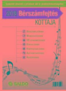 Bérszámfejtés kottája 2018