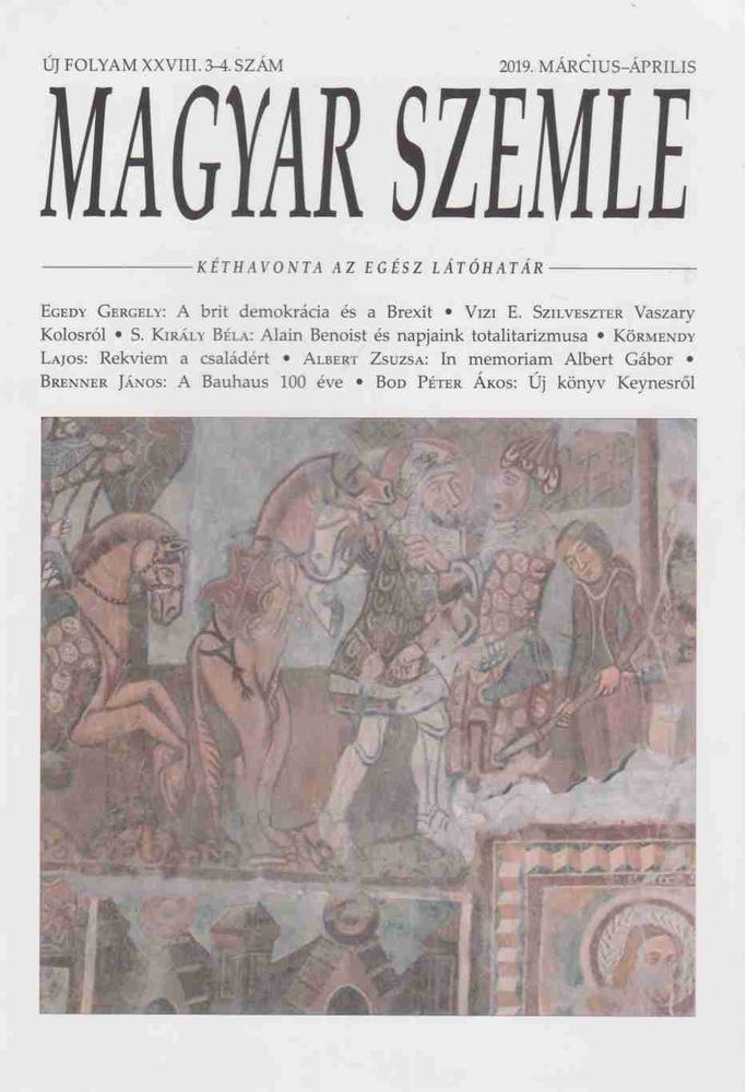 Gróh Gáspár (szerk.) - Magyar Szemle 2019. március-április [antikvár]