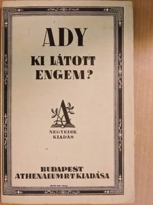 Ady Endre - Ki látott engem? [antikvár]