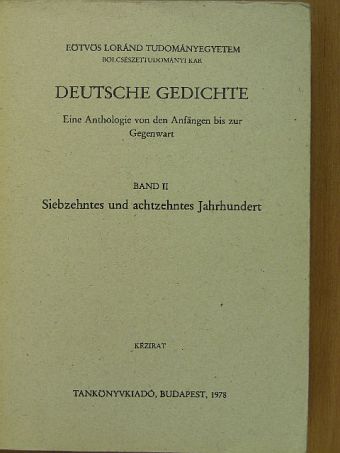 Friedrich Matthisson - Deutsche Gedichte II. [antikvár]