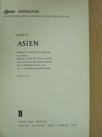 Asien [antikvár]