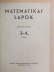Daróczy Zoltán - Matematikai lapok 1966/3-4. [antikvár]