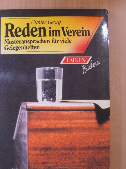 Günter Georg - Reden im Verein [antikvár]