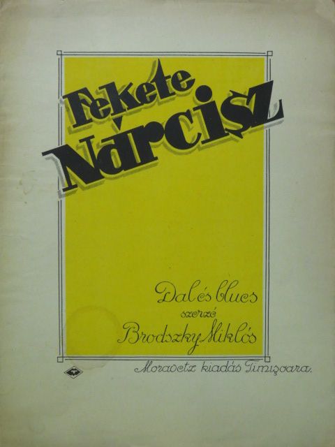 Brodszky Miklós - Fekete nárcisz [antikvár]