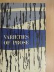 Francis Bacon - Varieties of Prose [antikvár]