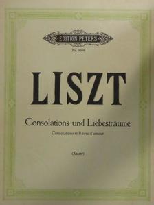 Franz Liszt - Consolations und Liebesträume für Klavier zu 2 Händen [antikvár]