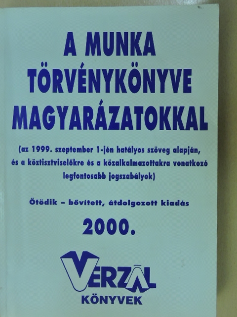 Dr. Ádám Lóránt - A Munka Törvénykönyve magyarázatokkal [antikvár]