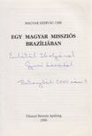 Magyar Szervác, Magyar Szervác OSB - Egy magyar missziós Brazíliában (Dedikált) [antikvár]