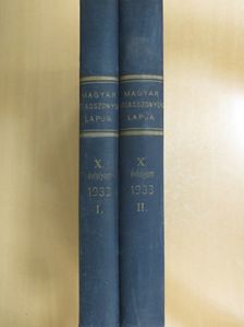 Lázár István - Magyar Uriasszonyok Lapja 1933. január-december I-II. [antikvár]