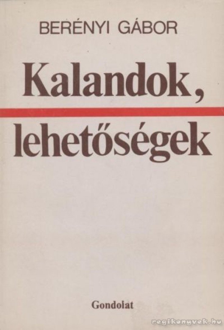 Berényi Gábor - Kalandok, lehetőségek [antikvár]