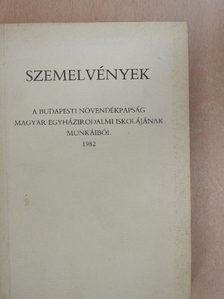Alfons Auer - Szemelvények a budapesti növendékpapság magyar egyházirodalmi iskolájának munkáiból 1982 [antikvár]