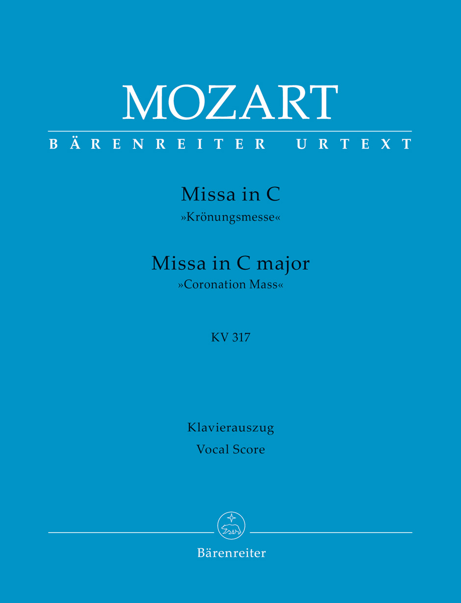 MOZART, W. A. - MISSA IN C MAJOR - KRÖNUNGSMESSE KV 317