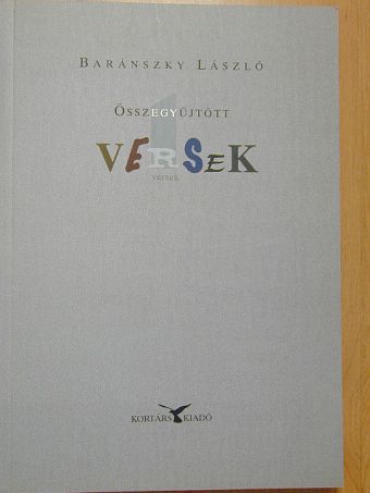Baránszky László - Összegyűjtött versek [antikvár]