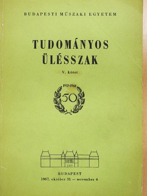 Dr. Hardy Gyula - Tudományos ülésszak V. [antikvár]