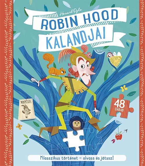 Robin Hood kalandjai - könyv + kirakós