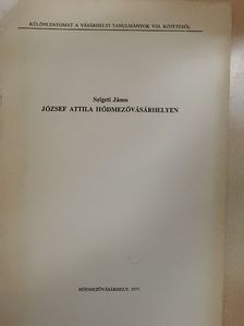 Szigeti János - József Attila Hódmezővásárhelyen [antikvár]