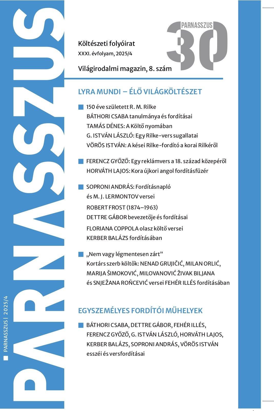 Parnasszus 2025/4