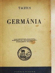 P. Cornelius Tacitus - Germánia [antikvár]