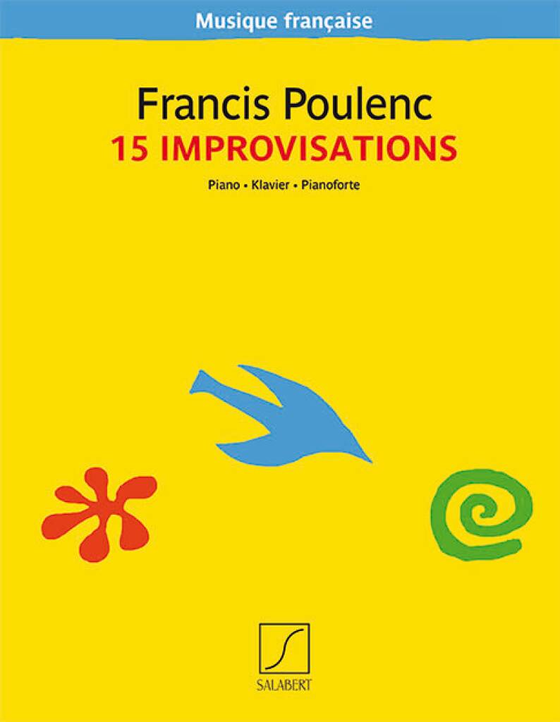 POULENC - 15 IMPROVISATIONS PIANO